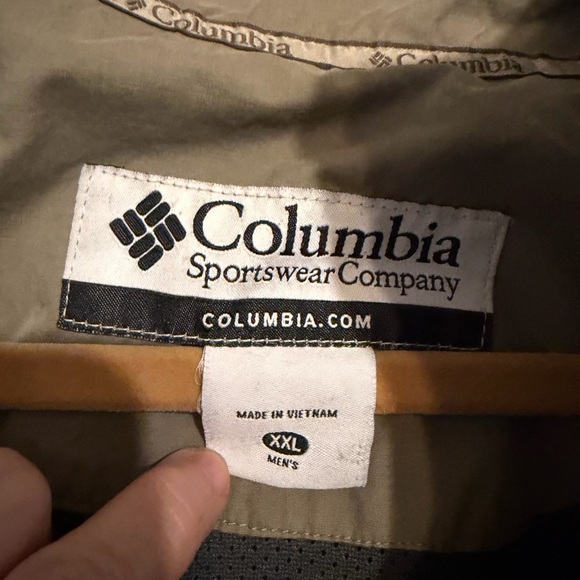 Columbia Men's Brown Windbreaker xxl - Picture 10 of 10